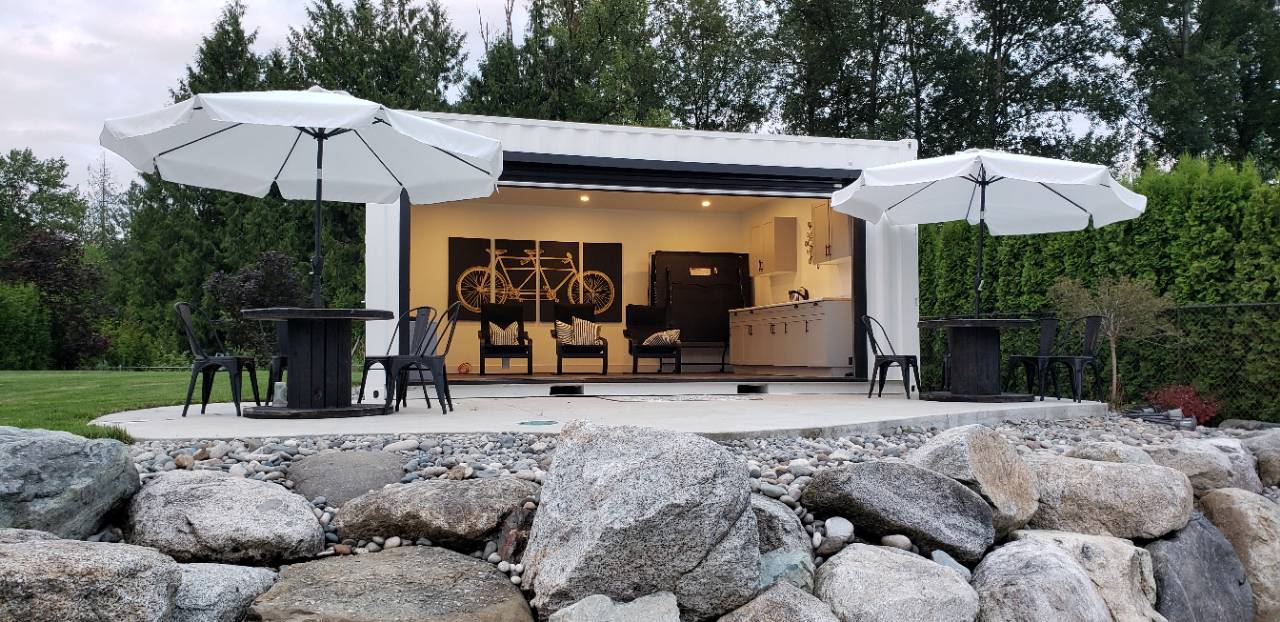 Poolside Bar Oasis in Fort Langley - Container Consultants Australia