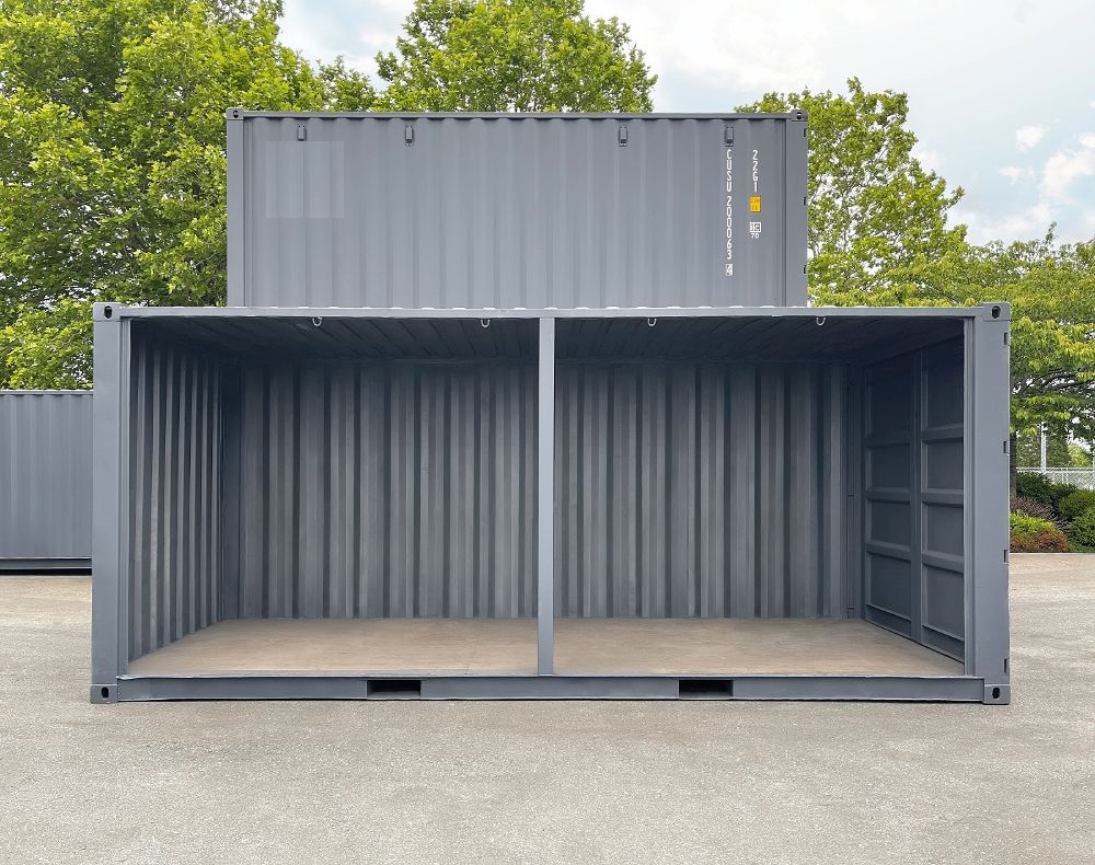 20&rsquo; Used &ldquo;Open Face&rdquo; Shipping Container - Container Consultants Australia
