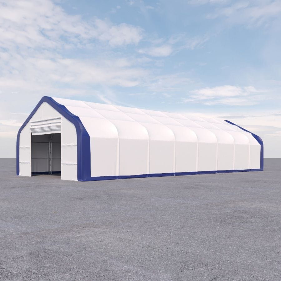 Dual Truss Storage Shelter (30&prime; x 80&prime; x 20&prime;) - Container Consultants Australia
