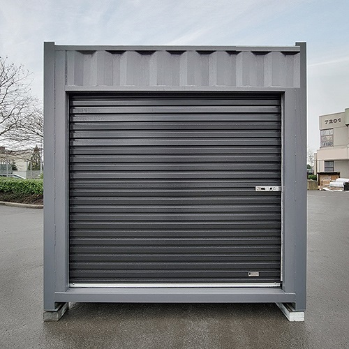 15&prime; &ldquo;Cut Down&rdquo; Used Container + Rollup - Container Consultants Australia