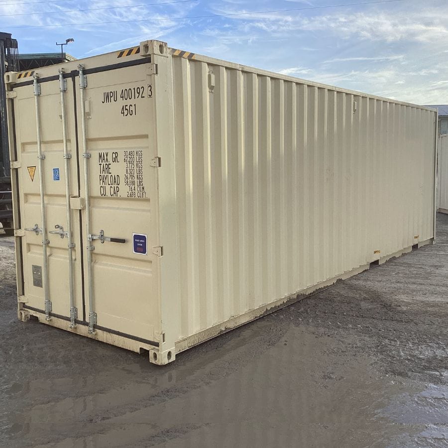 27&rsquo;HC New Cut-Down Shipping Container - Container Consultants Australia