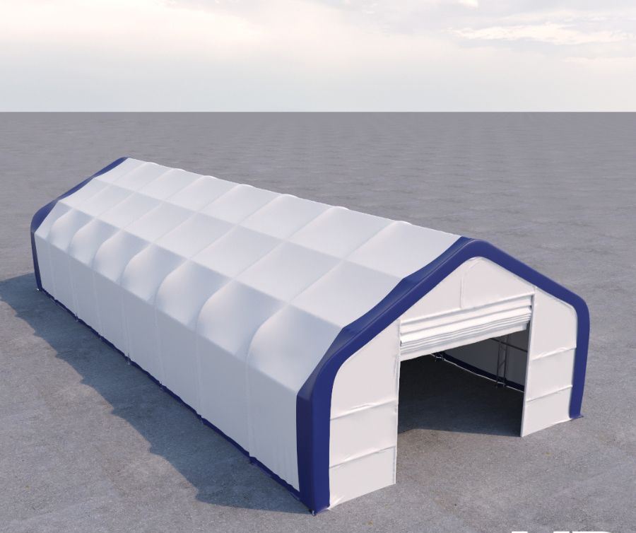 Dual Truss Storage Shelter (30&prime; x 80&prime; x 20&prime;) - Container Consultants Australia