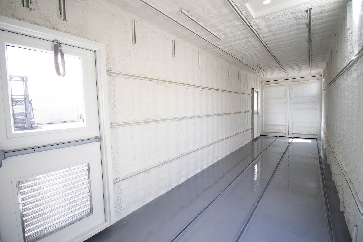 40&rsquo; Custom Mechanical Enclosure - Container Consultants Australia