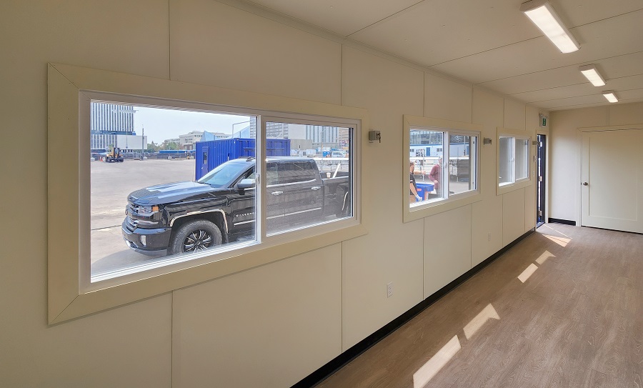 40&rsquo;HC VIP Area with Patio for the Oilers - Container Consultants Australia