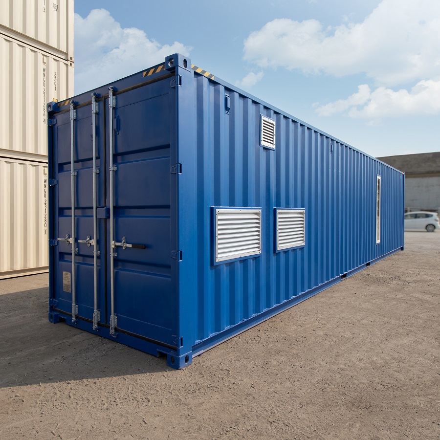 40&rsquo; Custom Equipment Housing Unit - Container Consultants Australia