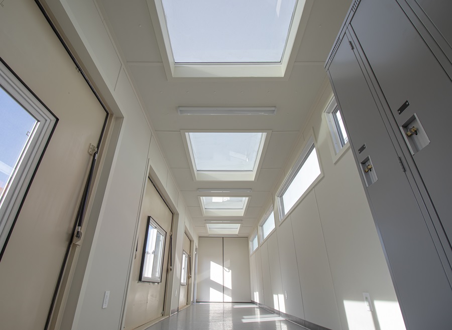 40&rsquo; Art Studio w/Flip up Doors - Container Consultants Australia